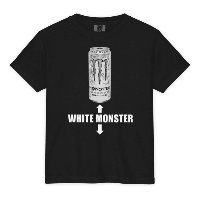 White Monster Shirt